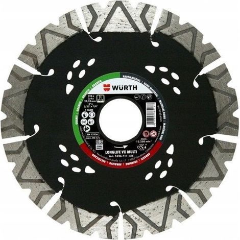 Disque de coupe Bahco LL VX 125 mm laser segment (1/2)