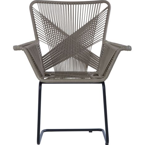 Interiors by Premier Rattan Effect Chair, Easy to Clean Outdoor Chair, Arm & Backrest Rattan Armchair, Eco-friendly Rattan Chair (1/5)