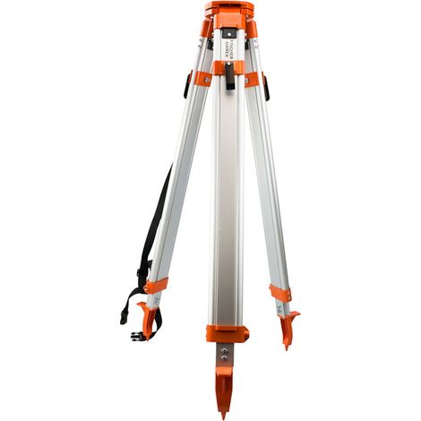 Fischer Darex – Trépied pour niveaux laser réglable 50 à 150 cm – Construction en aluminium léger – Pieds antidérapants pour stabilité optimale (1/5)