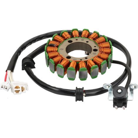 Compatible with the stator magneto coil of the Yamaha Tricker XG250 motorcycle, original part number 5XT-81410-00 (compatible with 2004-2007 models). (1/4)