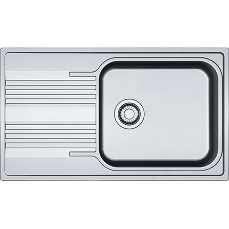 Franke Smart - Lavello SRX 611-86 LB, 86x50 cm, acciaio inox 101.0395.055 (1/3)
