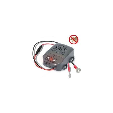 Répulsif Ultrason Pour Voiture, Électronique Dissuasion Répulsif Anti-Fouine De Rat Avec Lampes Stroboscopiques À Del Pour Voiture, Grange, Cuisine (1/5)