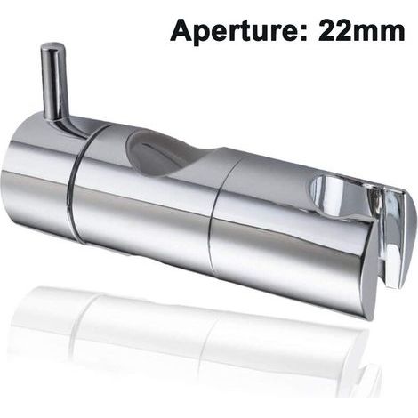 Universeller Handbrausehalter, Brausehalter, verstellbarer Brausehalter, um 360° drehbarer Brausehalter, Brausehalter für Gleitschienen (19/22/25 mm) (1/5)