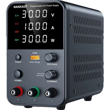 Alimentation de laboratoire DC, sortie 30V, courant 10A (1/2)