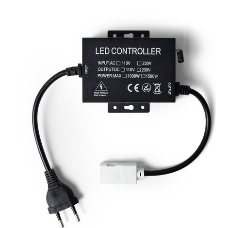 Contrôleur Ruban LED RGB 220V SMD Largeur 14,5 mm avec Télécommande RGB