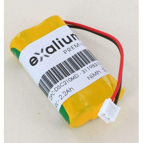 Batterie 2.4V 2.2Ah NiMh pour localisateur Dentsply Propex II (1/2)