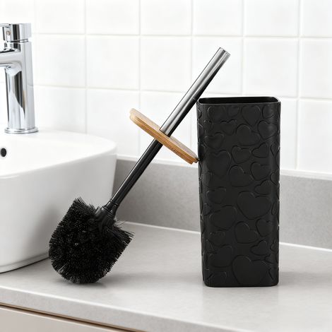 Brosse de toilettes compacte en plastique recyclé sans BPA - 10 (1/3)