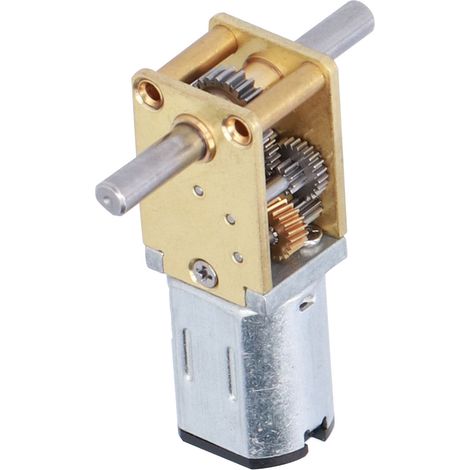 Moteur métallique à engrenages CC JGYN20, mini moteur à engrenages à vis sans fin silencieux, adapté aux jouets robots DIY (68 tr/min). (1/5)