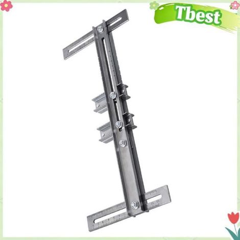 Tbest Gabarit de matériel d'armoire Modèle de Modèle de Matériel Cabinetts pour les Constructeurs Professionnels outillage (vide) (1/4)