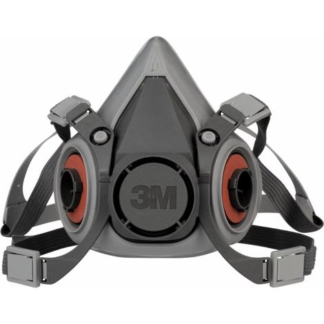3M 6100 Maschera respiratore facciale semimaschera filtri ricambiabili taglia S