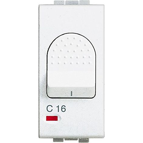 BTICINO N4301/16 - Interruttore magnetotermico 1P+N 16A da frutto (1/2)