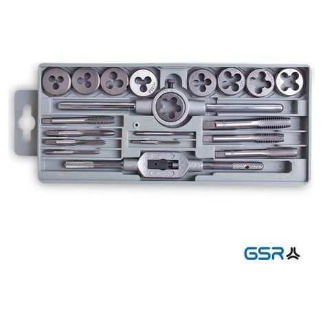 GSR Gewindeschneidsortiment 13 tlg. M 3 - M 8 Spezialstahl (1/2)