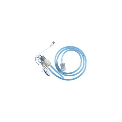 Pompa per vino elettrica ad alto flusso fai da te, interfaccia USB, micropompa peristaltica, pompa dosatrice, pompa elettrica per acqua, 1 pezzo (cavo USB di colore casuale) - Crezuo
