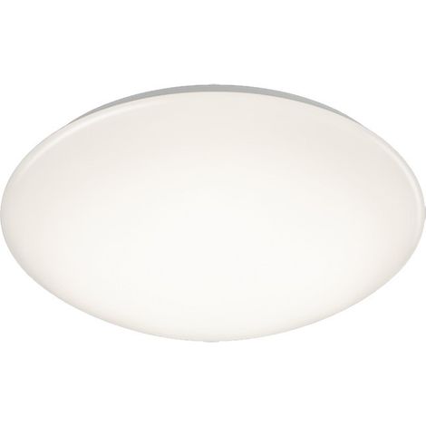 Lámpara de techo moderna IP44 Pollux blanca con sensor de iluminación Trio (1/2)