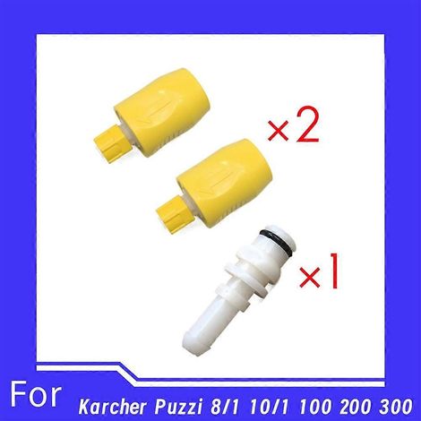 Schlauchverbinder-Set für Kärcher Puzzi 8/1, 10/1, 30/4, einfache Montage, Teilenummer 4.446-023.0 (1/5)
