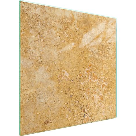 GLASSCHUTZPLATTE FÜR HERD 50x52 SCHIEFER