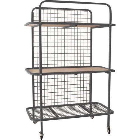 Chariot rangement 3 plateaux 260, 810 et 1390 mm (spécial carrosserie) - OC 0711 - CLAS Equipements