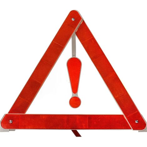 Triangles de signalisation pour auto,Triangle voiture Triangle Plaque d'Avertissement Réfléchissant Panneau de Stationnement Sécurisé kit voiture avec pour Véhicules à Moteur Triangle de Sécurité (1/5)