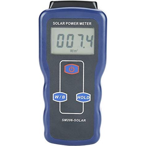 SM206 Capteur de Mesure Radiation Solaire Compteur Numérique d'énergie Solaire Mesure de La Lumière Contrôle Solaire de Rayonnement