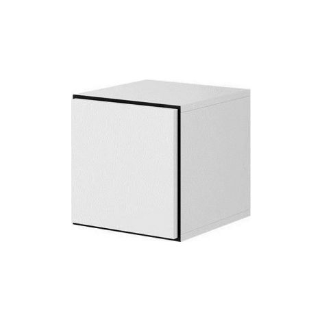 Mueble Cama FURNITURE ROCO - blanco/negro/blanco - Sistema PUSH-CLICK (1/3)