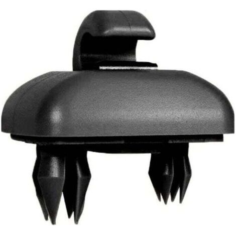 Reemplazo del soporte del gancho del Clip del parasol del coche para Audi A1 A3 A4 A5 Q3 Q5 (8E0 857 562) A7 B6 B7 B8 S4 S5, negro (1/3)