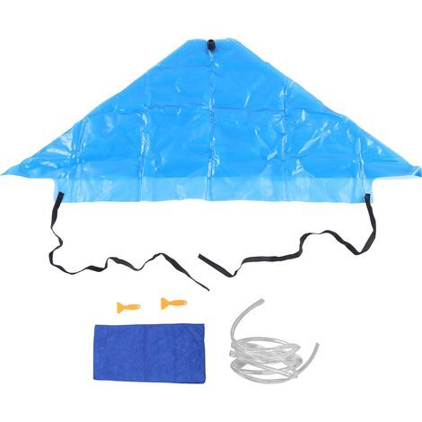 Kit de nettoyage étanche pour climatiseur split, comprenant une housse de nettoyage, un grattoir pour tuyau d'eau et des dimensions de 130 x 60 cm. (1/5)