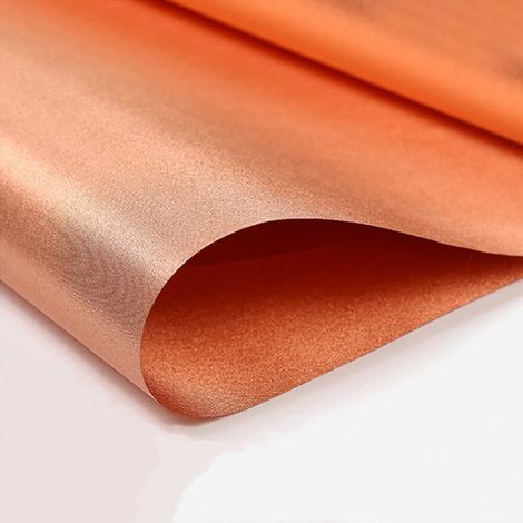 Kupfergewebe blockiert RFID-/HF-Störungen und reduziert elektromagnetische Felder (EMF/EMI). Zertifiziertes Material, das HF-Signale (WLAN, Mobilfunk, Bluetooth, Strahlungsabschirmung) abschirmt. Gold