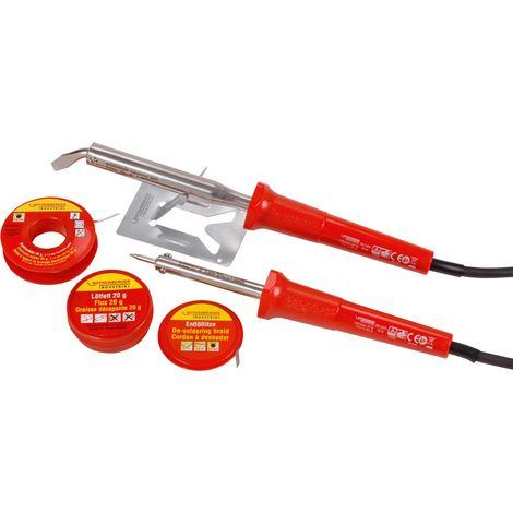 Rothenberger – Kit de soudage MIG MAG professionnel 25W/80W – 5 pièces avec accessoires – Pour électronique et modélisme – 35060