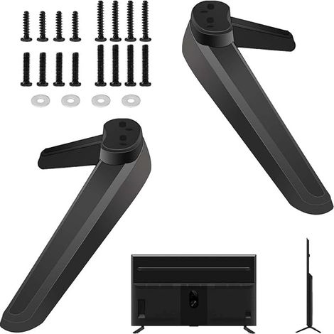 paire - support TV universel - fixation murale TV universelle - base TV universelle - support TV universel 55 pouces - support TV mobile - accessoires avec vis (1/5)