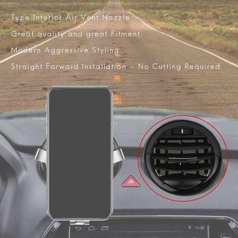 Ensemble de 2 grilles de ventilation intérieures pour voiture (1/5)