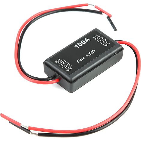 Module de commande de feux stroboscopiques à LED pour automobiles et motos et contrôleur de feu stop arrière (1/5)