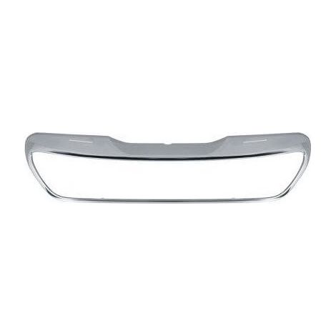 Moulure chromée de pare-choc avant centrale Peugeot 108 depuis 2014