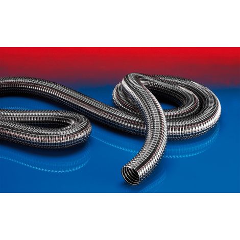 Absaug- und Gebläseschlauch SuperFlex PVC 372 Innen-Ø 28 mm Außen-Ø 34,00 mm 3 mm Länge 15 m Druck 1,6bar (1/5)