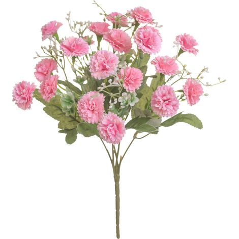 Fleur Artificielle - Pivoine - 30 Cm - Tige Plastique Et Tissu Soie - Décoration Intérieure - 1 Pièce (1/5)
