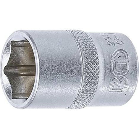 Douille pour Clé Six Pans 12,5 mm (1/2) - 18 mm - Acier Résistant - Usage Professionnel - D-Work