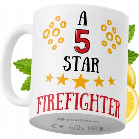 Lustige Kaffee- oder Teetasse für Feuerwehrleute mit witzigem Textdesign – ideal für Geburtstage, Namenstage, Feiertage und besondere Anlässe. Hochwertige Tasse für Zuhause, Büro und Arbeit. Farbe: We (1/5)