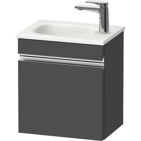 Duravit Sivida Waschtischunterbau, Türanschlag links, Griffleiste (1/4)