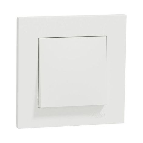 Lot de 5 interrupteurs complets à emporter, Miluz, blanc SCHNEIDER ELECTRIC