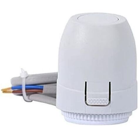 Vanne de chauffage central 230V – Actionneur thermique électrique IP54 – Boîtier plastique anti-inflammable – Pour thermostat chauffage sol (1/5)