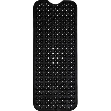 Tapis de Bain Lavable Machine Résistant Moisissures 88x39cm avec Fixation - Sans BPA Sensible à la Peau Antidérapant (1/5)