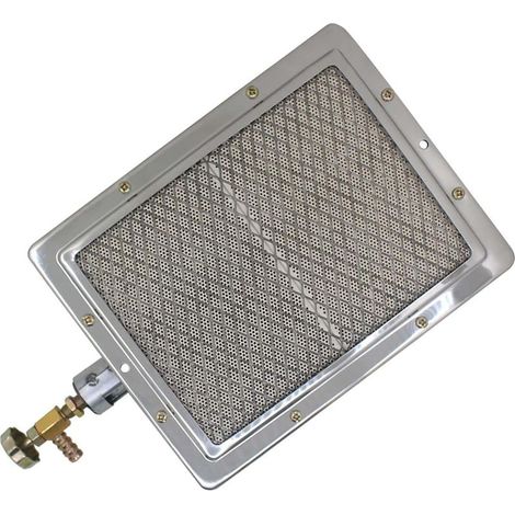 Kaelt - Bruleur Infrarouge pour Barbecue gaz ceramique poele Camping rechaud gaz Propane Exterieur Jardin BBQ Exterieur- TRSP (1/4)
