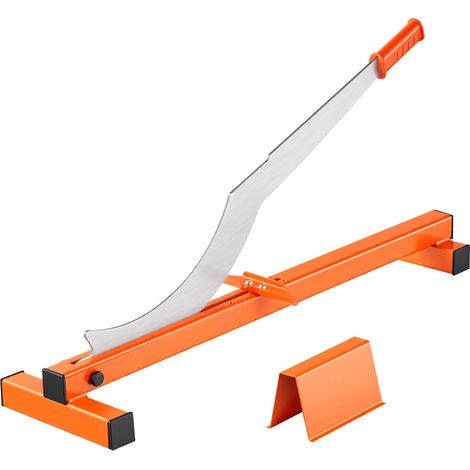 Mophorn Guillotina para Laminado, Cortador de Suelo, Capacidad de Corte de 304,8 mm, Espesor Máximo de 10 mm, con Palanca de Aluminio,Cuchilla D2 y Guía de Ángulo para Pisos de Vinilo LVT, WPC y VCT (1/5)