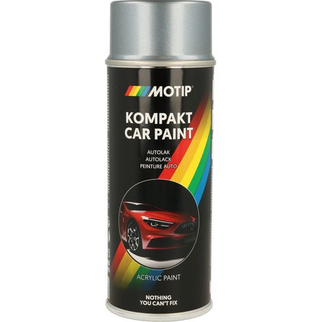 PEINTURE ACRYLIQUE KOMPAKT 54946 ARGENT METALLISE 400ML MOTIP