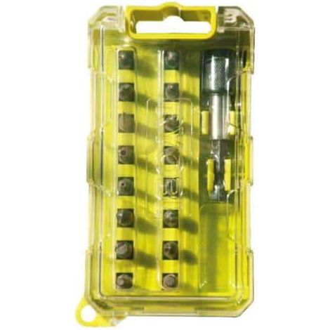 RYOBI Coffret 17 accessoires de vissage couleur RAK17SDC