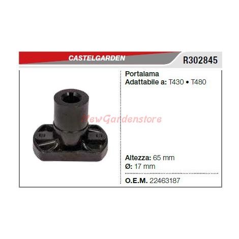 CASTELGARDEN T430 480 cortacésped Porta cuchillas R302845