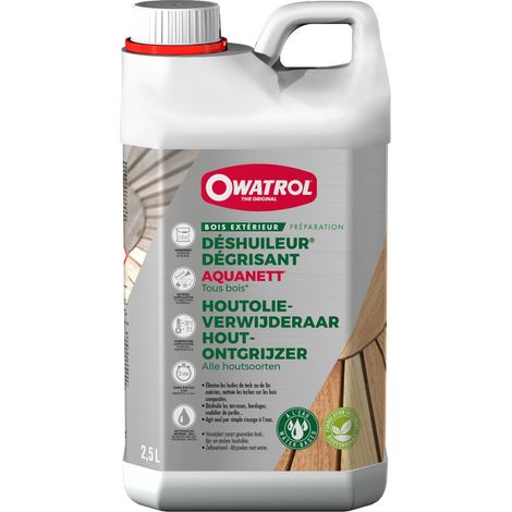 OWATROL - Déshuileur dégriseur Aquanett 2.5l tous bois (1/6)
