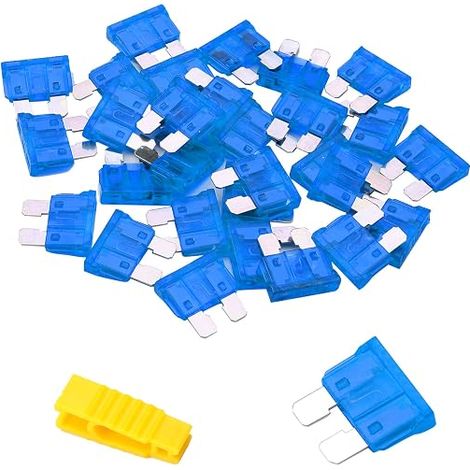 20 x Car Fuses 15 A Medium Car Fuses + Extractor (1/5)