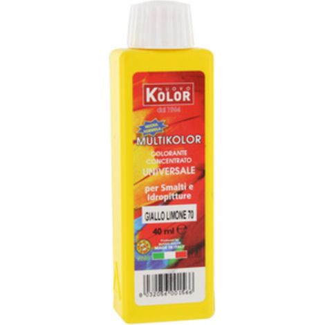 COLORANTE UNIVERSALE 40 ML LIMONE        70R Q.TA 12