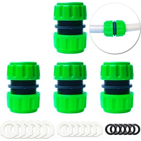 Stück 1/2 Zoll (12,5 mm) Schlauchreparatur-Verbindungsstücke zur Verbindung von 1/2 Zoll Gartenschlauch-Schnellreparaturverbindungen
