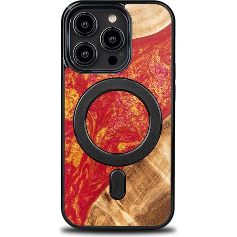 Coque Bewood Unique pour iPhone 15 Pro - Néons - Paris avec MagSafe (1/5)